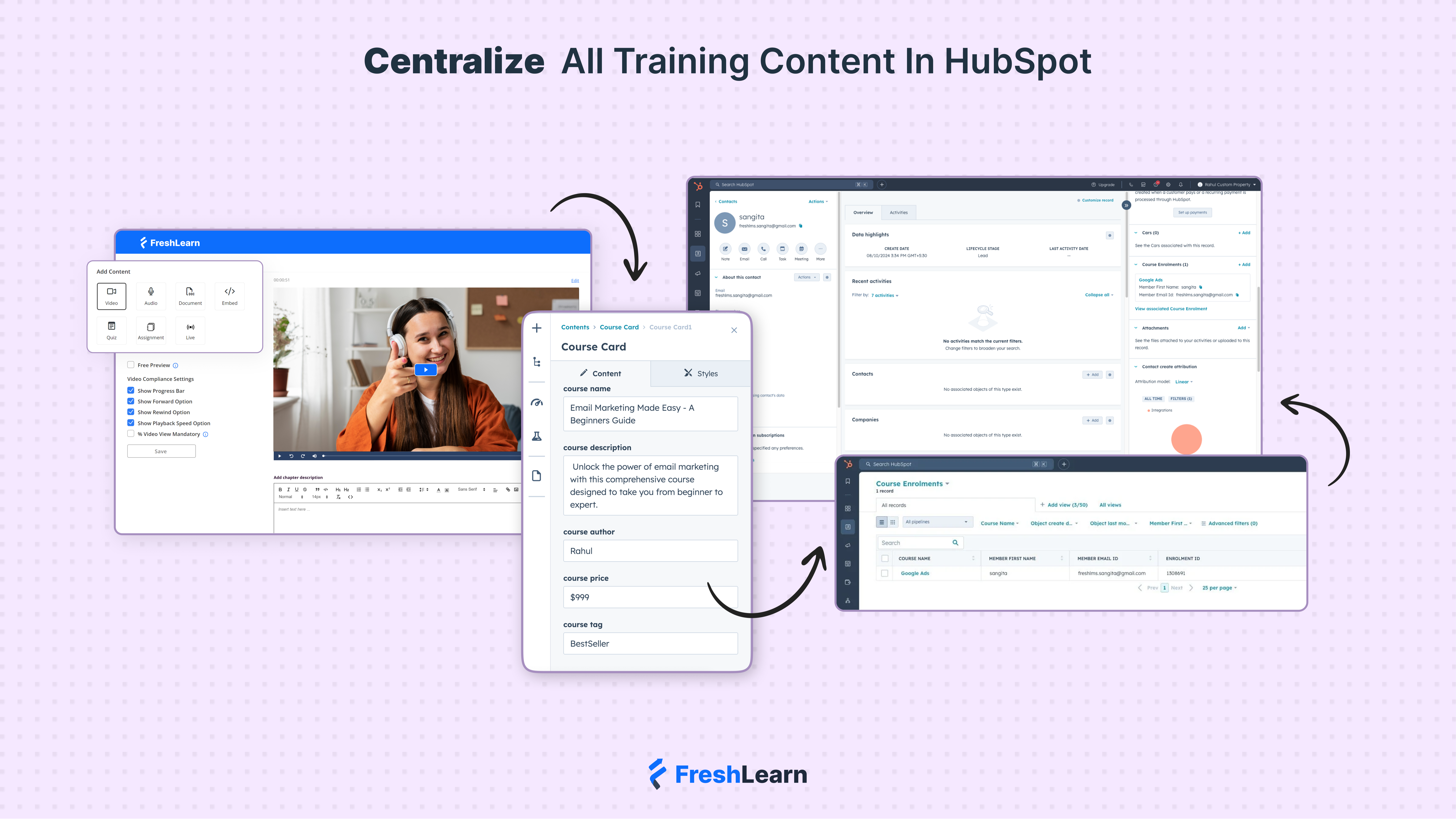 Centralize All Training Content in HubSpot